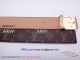 Perfect Replica Louis Vuitton Brown Leather Belt With Gold Buckle For Sale (7)_th.jpg